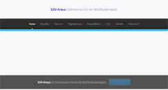 Desktop Screenshot of edv-kraus.de