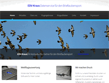Tablet Screenshot of edv-kraus.de